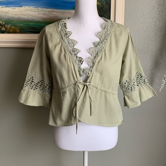 Free People Open Front Top Size S/P - Picture 17 of 17